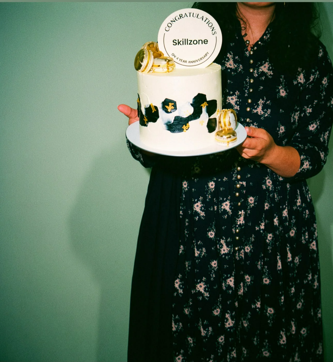 Skill Zone team celebrating the agency's 3-year anniversary
